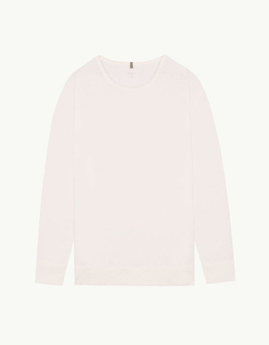 SWEATSHIRT LINEN BLANC