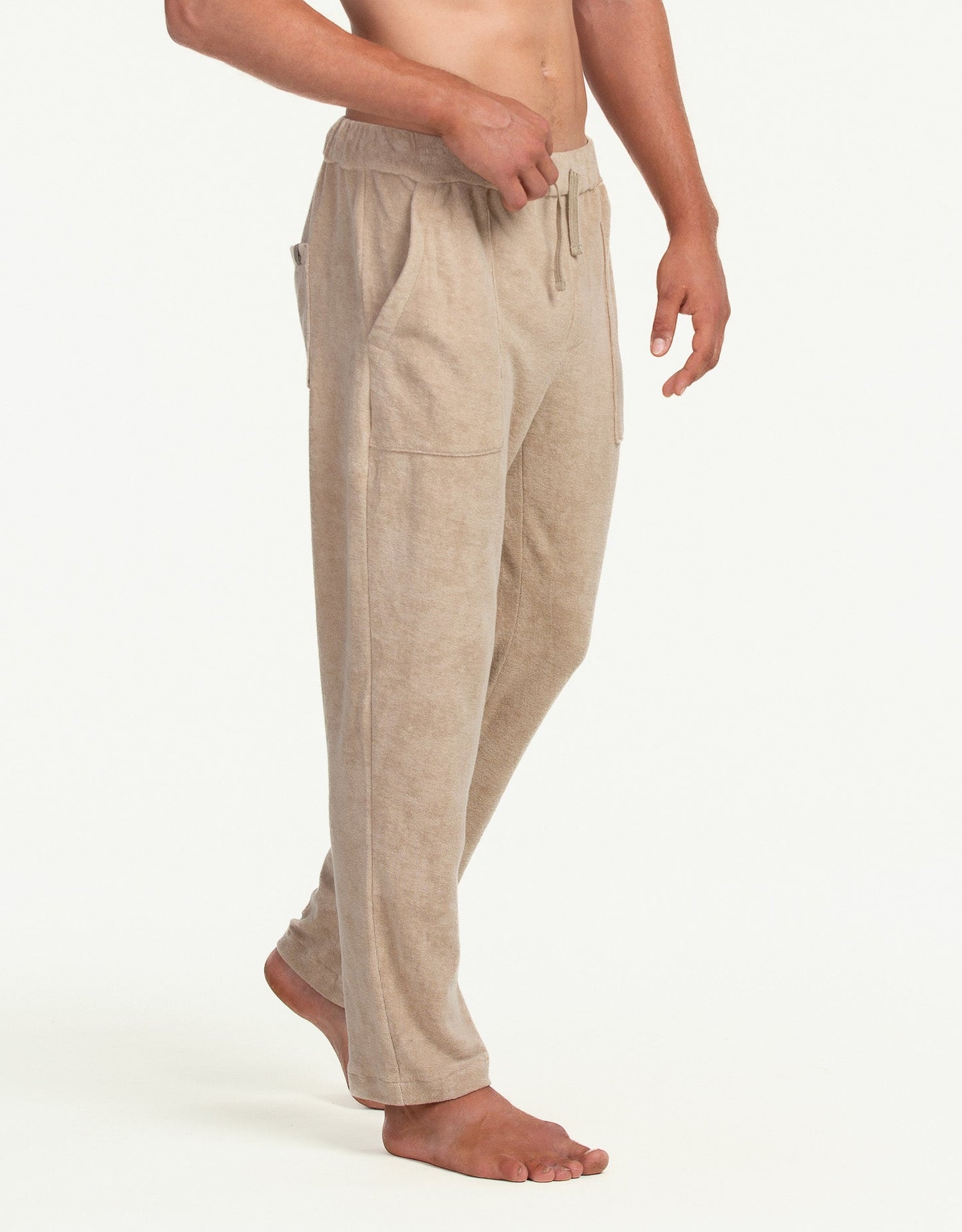 TERRY PANTS SAND