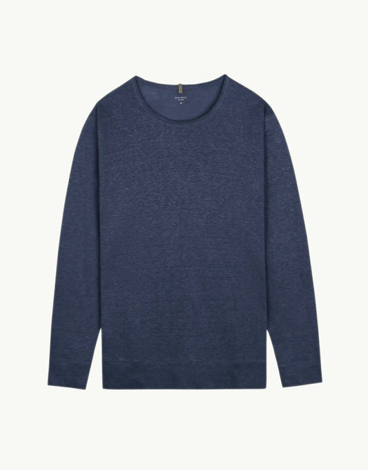 SWEATSHIRT LINEN INDIGO